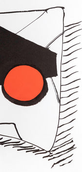 Alexander Calder, Composition, Derrire Le Miroir, Lithograph