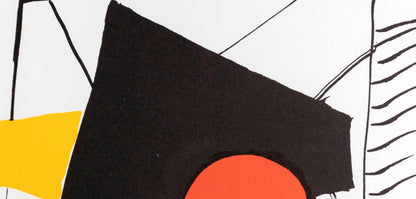 Alexander Calder, Composition, Derrire Le Miroir, Lithograph