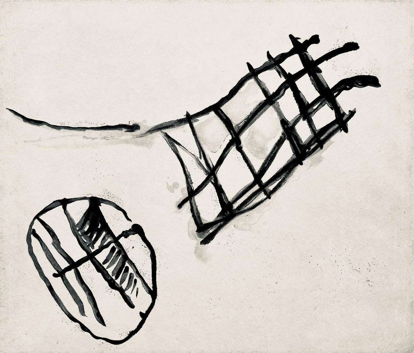 Pierre Tal-Coat, Composition, Derrire Le Miroir, Lithograph