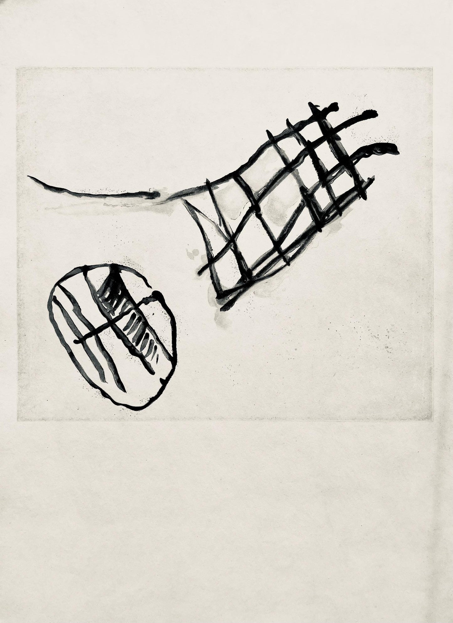 Pierre Tal-Coat, Composition, Derrire Le Miroir, Lithograph