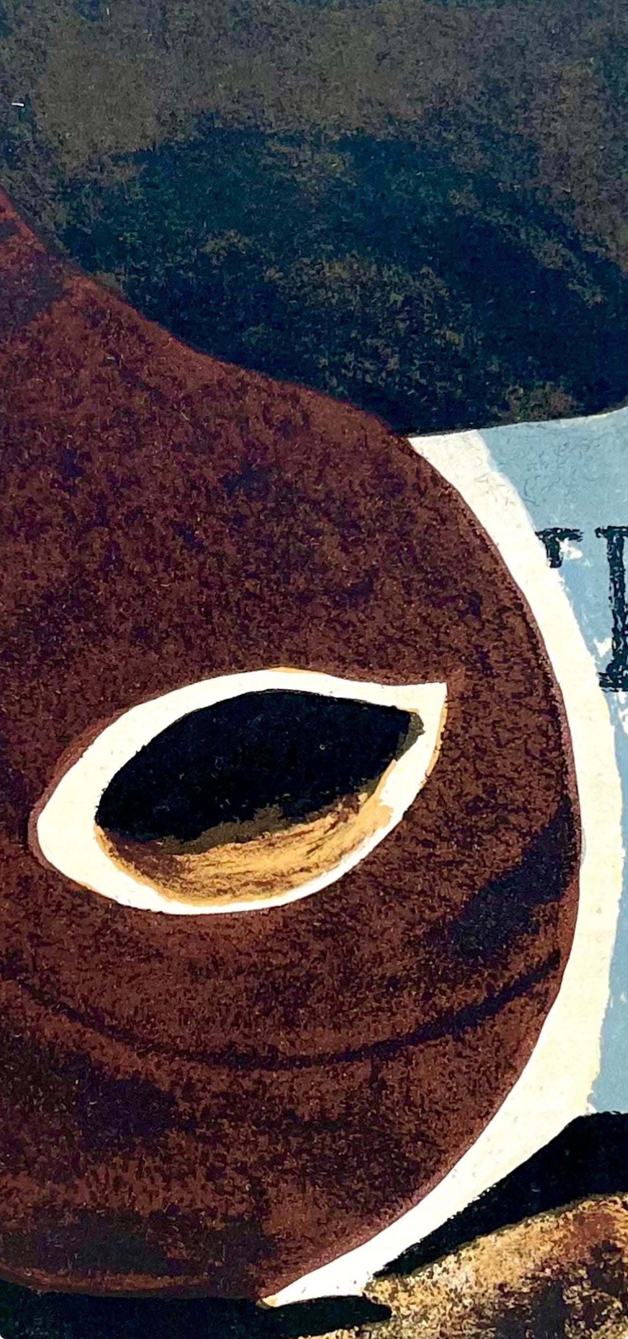 Georges Braque, Composition, Derrire Le Miroir, Lithograph