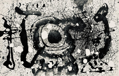 Joan Mir, Composition (Dupin 279), Derrire Le Miroir, Lithograph