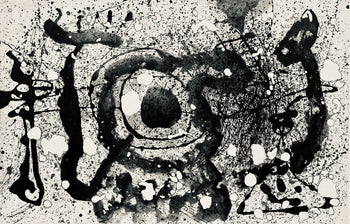 Joan Mir, Composition (Dupin 279), Derrire Le Miroir, Lithograph