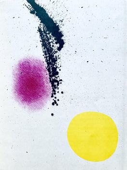 Joan Mir, Composition, Derrire Le Miroir, Lithograph