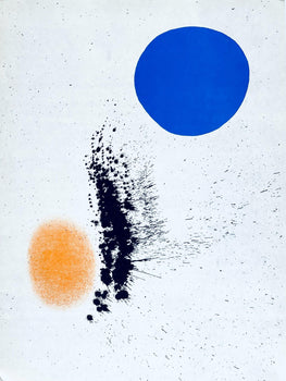 Joan Mir, Composition, Derrire Le Miroir, Lithograph