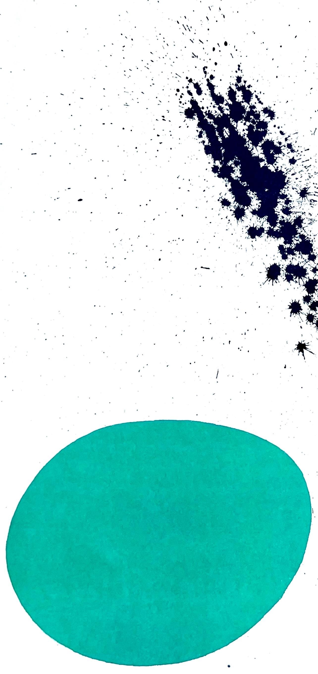 Joan Mir, Composition, Derrire Le Miroir, Lithograph