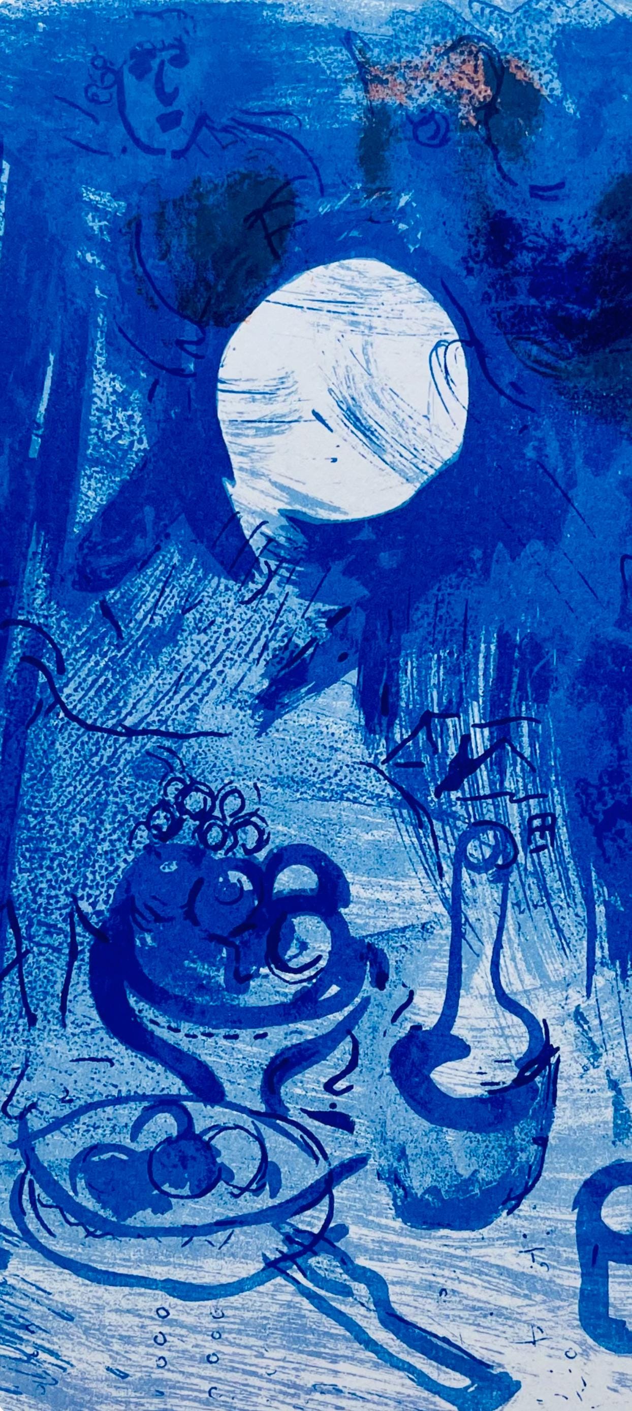 Marc Chagall, Composition (Cramer 33; Mourlot 206), Derrire Le Miroir, Lithograph