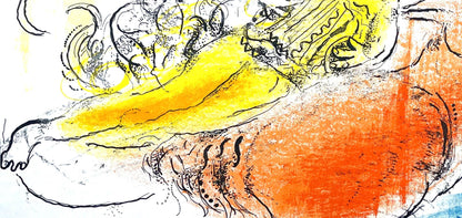 Marc Chagall, Composition (Cramer 33; Mourlot 204), Derrire Le Miroir, Lithograph