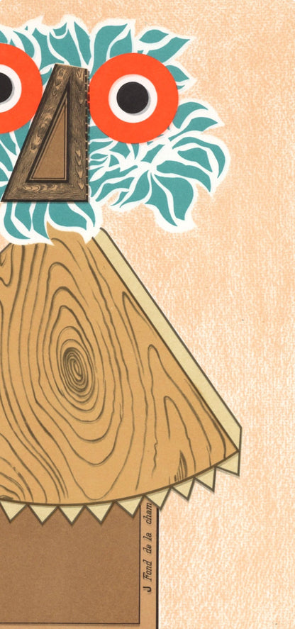 Enrico Baj, Composition, Xxe Sicle, Lithograph