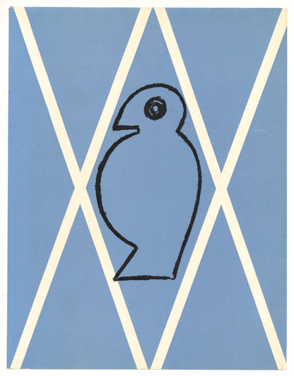 Max Ernst, Composition, Xxe Sicle, Lithograph