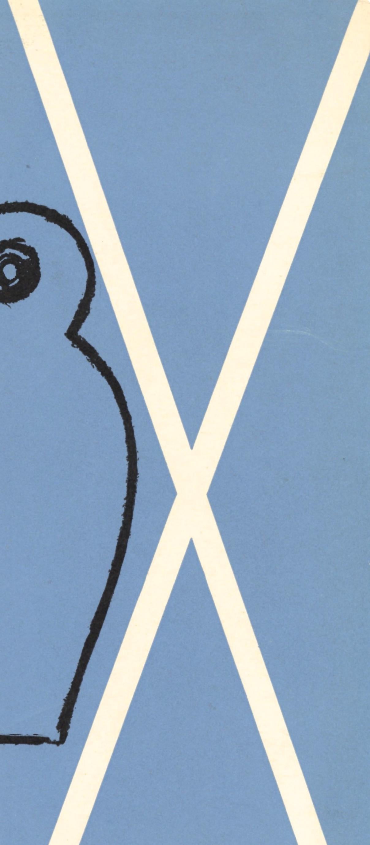 Max Ernst, Composition, Xxe Sicle, Lithograph