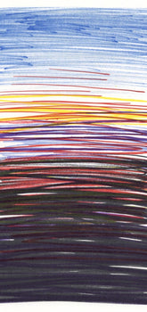 Yaacov Agam, Composition, Xxe Sicle, Lithograph