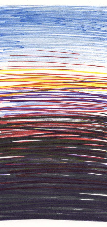 Yaacov Agam, Composition, Xxe Sicle, Lithograph