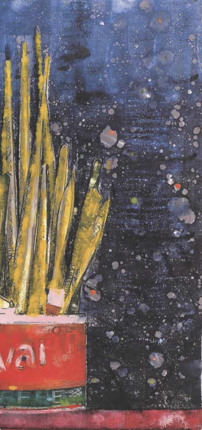 Jasper Johns, Composition, Jasper Johns, 17 Monotypes, Hliogravure