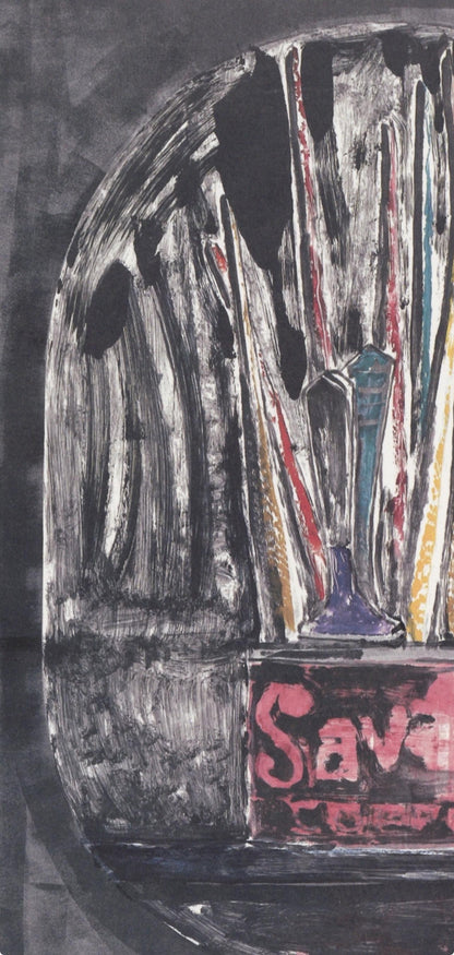 Jasper Johns, Composition, Jasper Johns, 17 Monotypes, Hliogravure