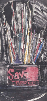 Jasper Johns, Composition, Jasper Johns, 17 Monotypes, Hliogravure