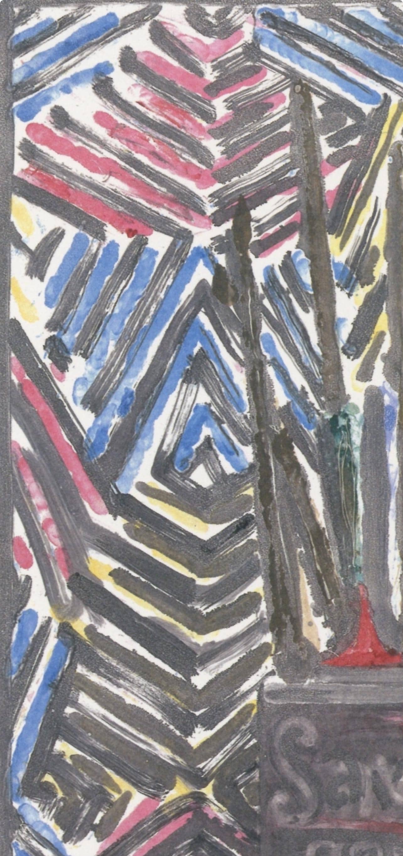 Jasper Johns, Composition, Jasper Johns, 17 Monotypes, Hliogravure