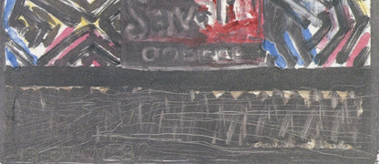 Jasper Johns, Composition, Jasper Johns, 17 Monotypes, Hliogravure