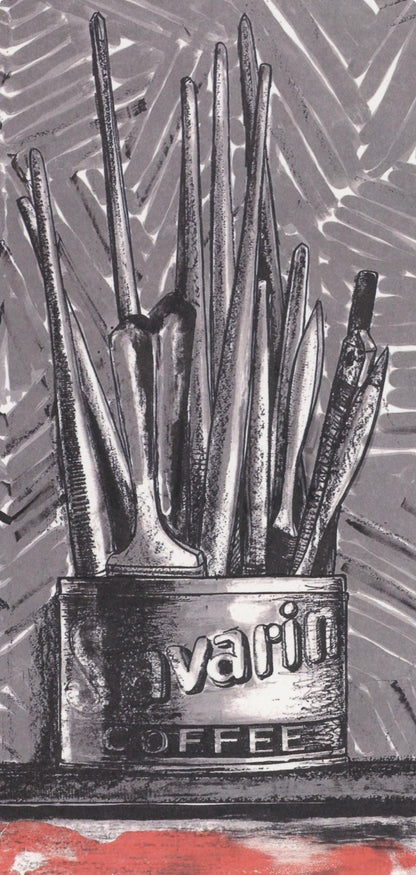 Jasper Johns, Composition, Jasper Johns, 17 Monotypes, Hliogravure