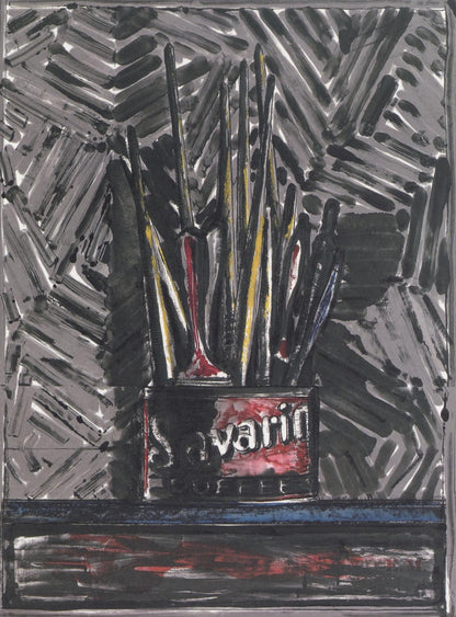 Jasper Johns, Composition, Jasper Johns, 17 Monotypes, Hliogravure