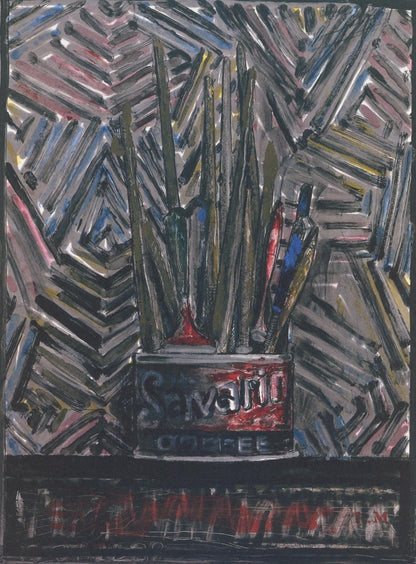 Jasper Johns, Composition, Jasper Johns, 17 Monotypes, Hliogravure