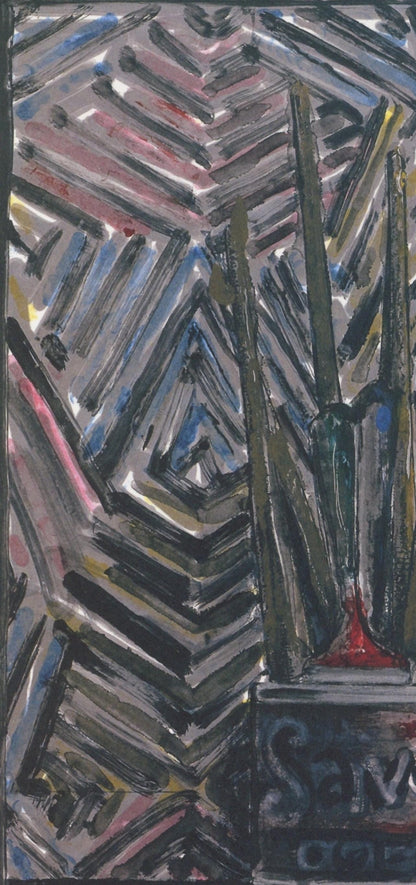 Jasper Johns, Composition, Jasper Johns, 17 Monotypes, Hliogravure