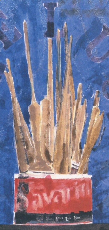 Jasper Johns, Composition, Jasper Johns, 17 Monotypes, Hliogravure