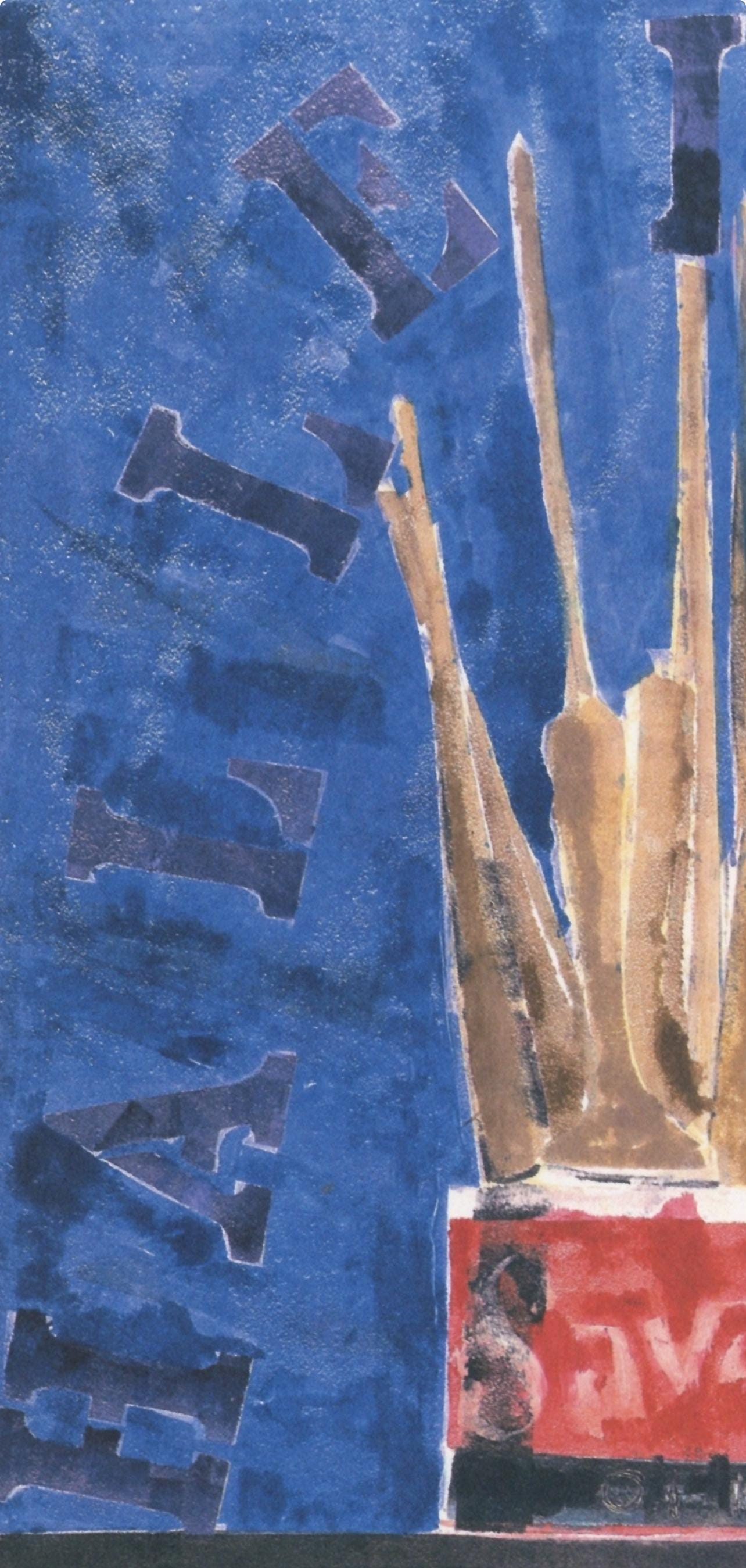 Jasper Johns, Composition, Jasper Johns, 17 Monotypes, Hliogravure