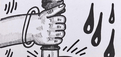Keith Haring, Composition, Against All Odds, Lithograph