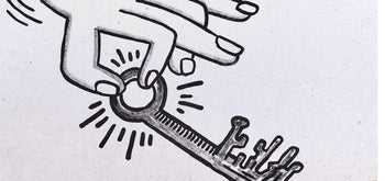 Keith Haring, Composition, Against All Odds, Lithograph