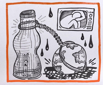 Keith Haring, Composition, Against All Odds, Lithograph