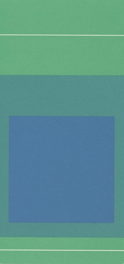 Josef Albers, Homage To The Square, Josef Albers: White Line Squares, Lithograph