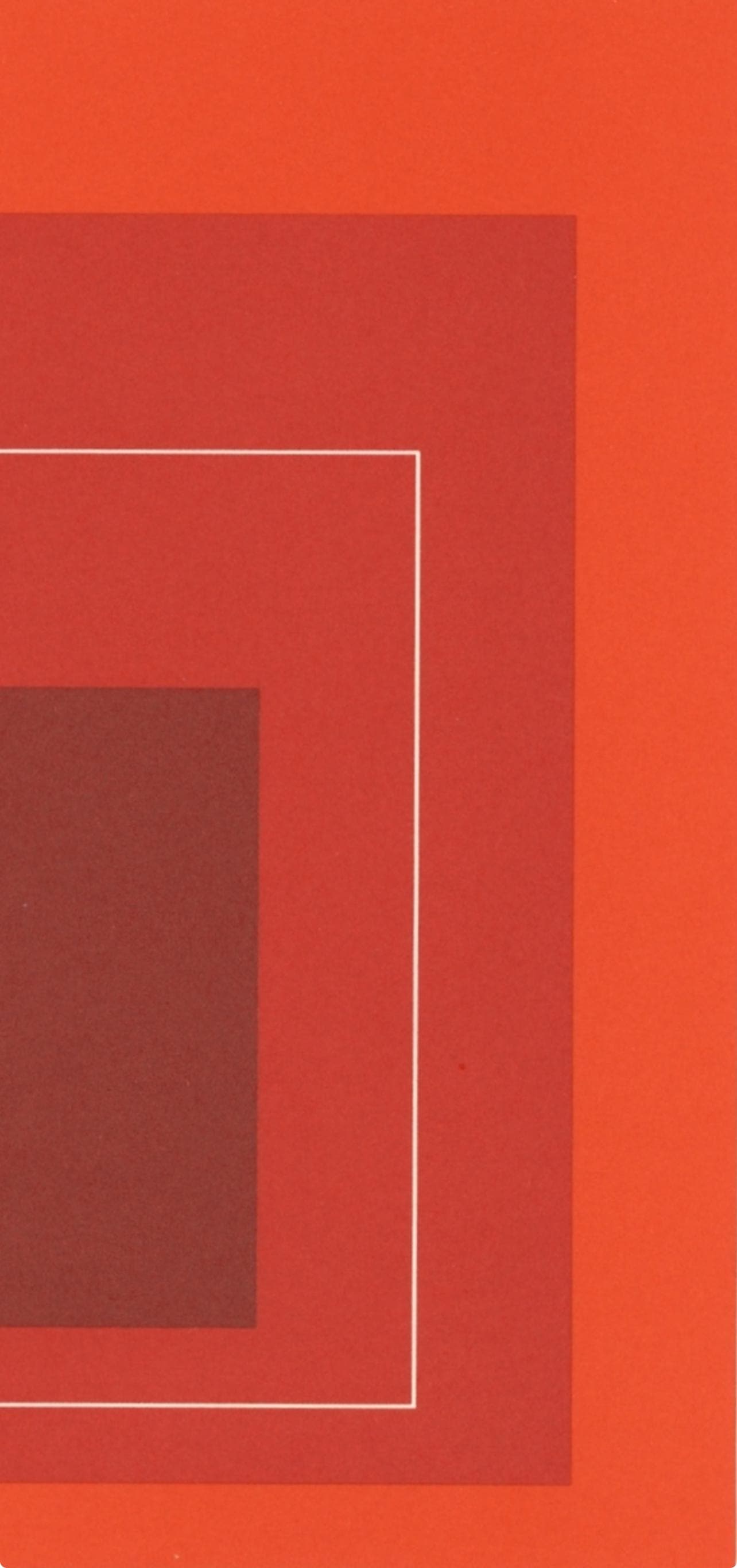 Josef Albers, Homage To The Square, Josef Albers: White Line Squares, Lithograph