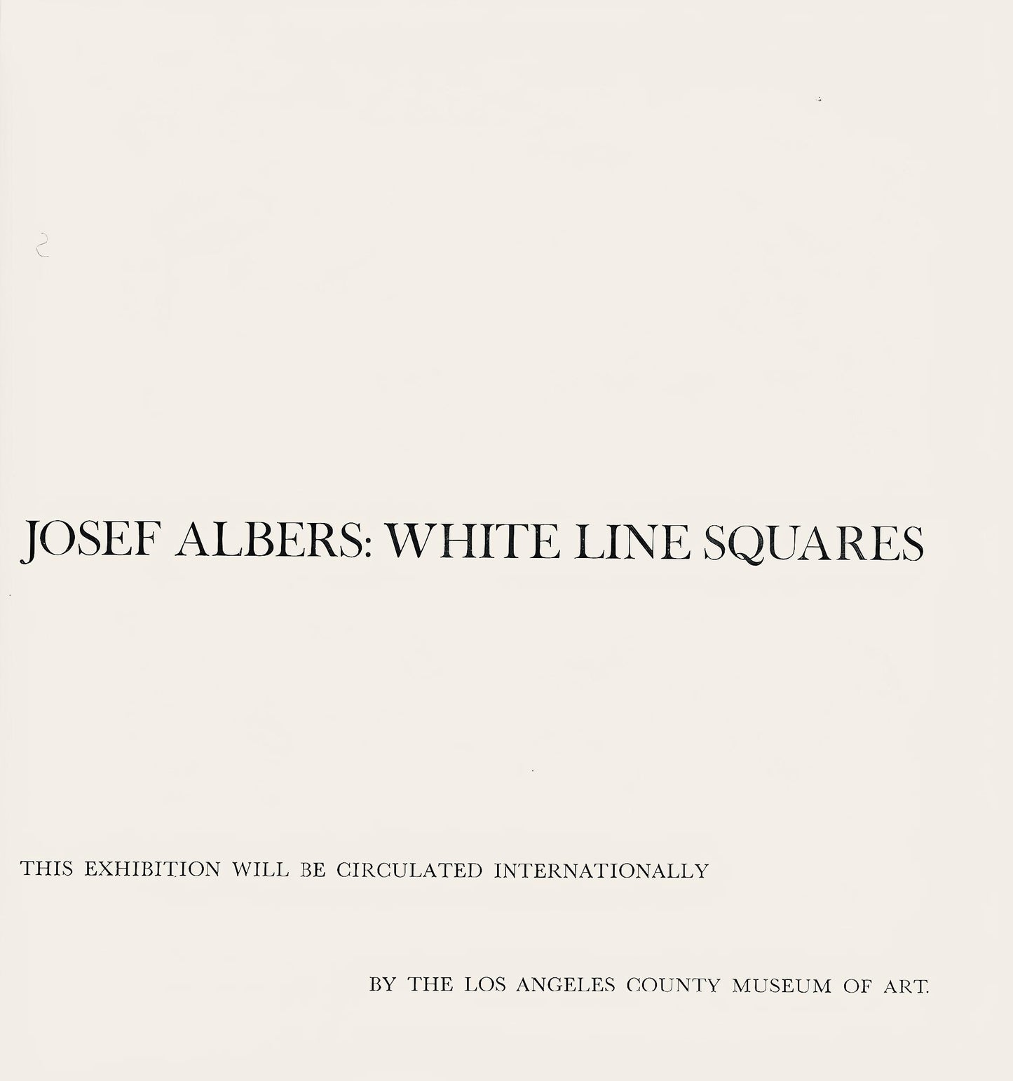 Josef Albers, Homage To The Square, Josef Albers: White Line Squares, Lithograph
