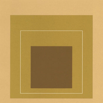 Josef Albers, Homage To The Square, Josef Albers: White Line Squares, Lithograph