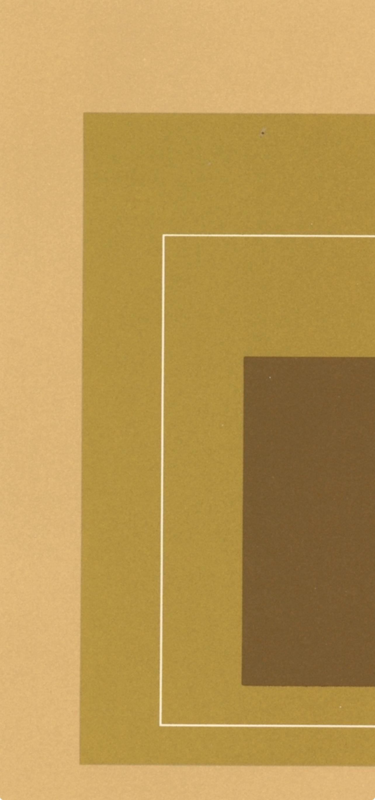 Josef Albers, Homage To The Square, Josef Albers: White Line Squares, Lithograph