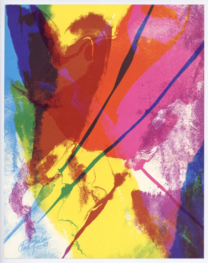 Paul Jenkins, Phenomena, Tide Finder, Art In America, Lithograph