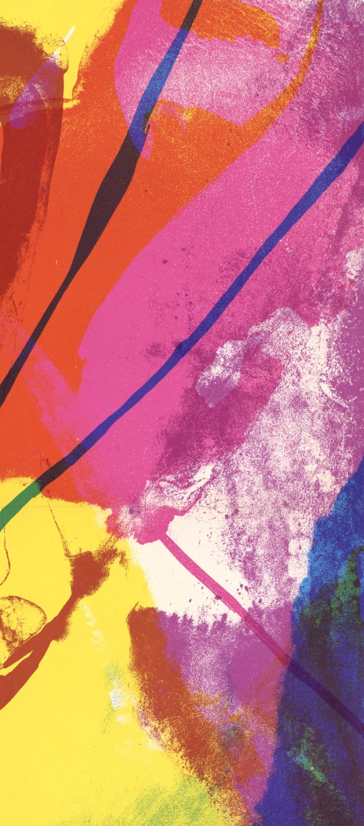 Paul Jenkins, Phenomena, Tide Finder, Art In America, Lithograph