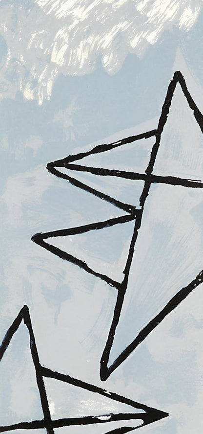 Georges Braque, Ciel Gris I (Maeght 1032), Derrire Le Miroir, Lithograph