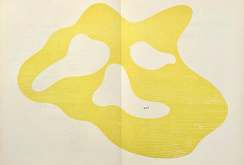Hans Jean Arp, Composition, Derrire Le Miroir, Woodcut