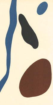 Hans Jean Arp, Composition, Derrire Le Miroir, Lithograph