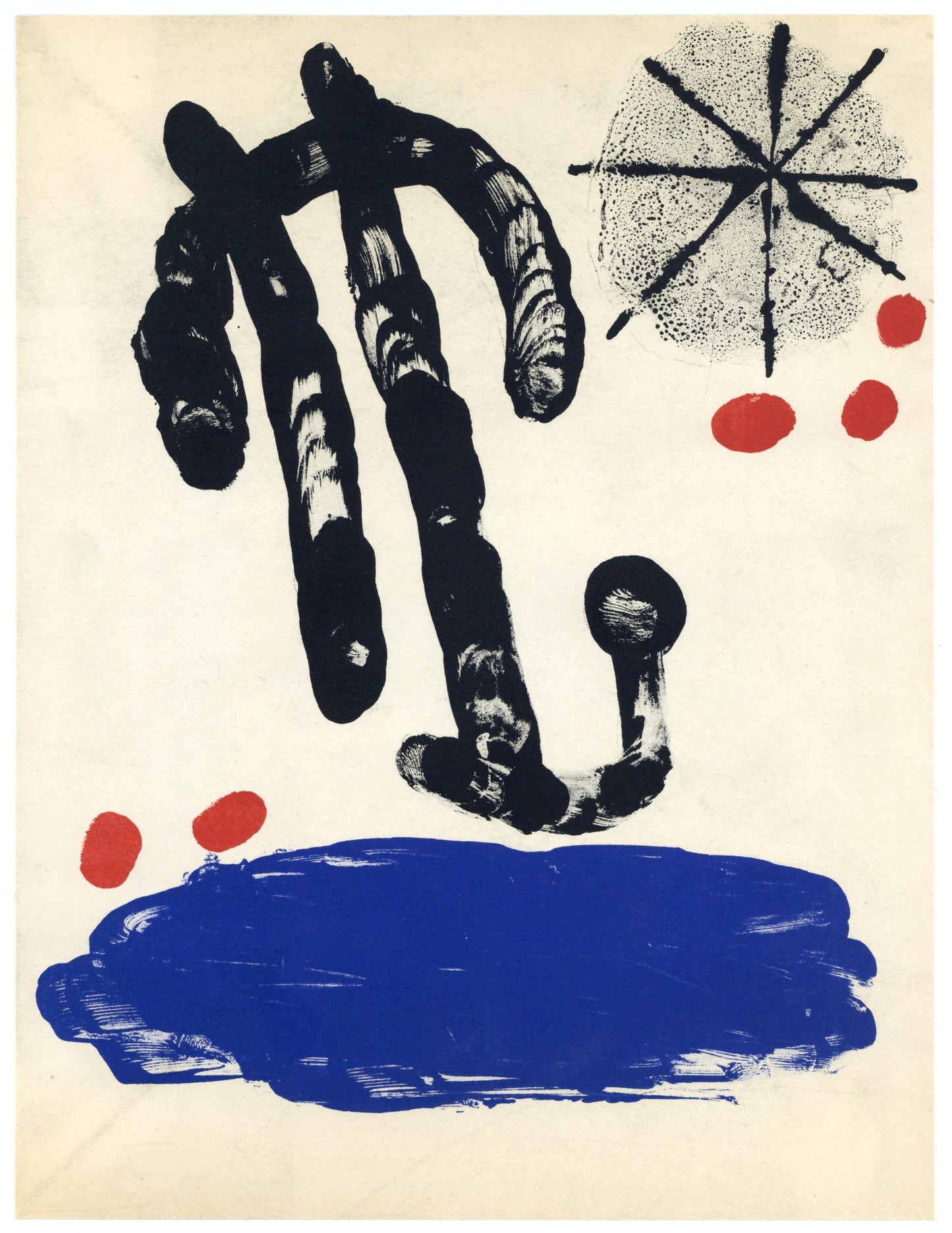 Joan Mir, Composition (Mourlot 206), Mir, Recent Paintings, Lithograph