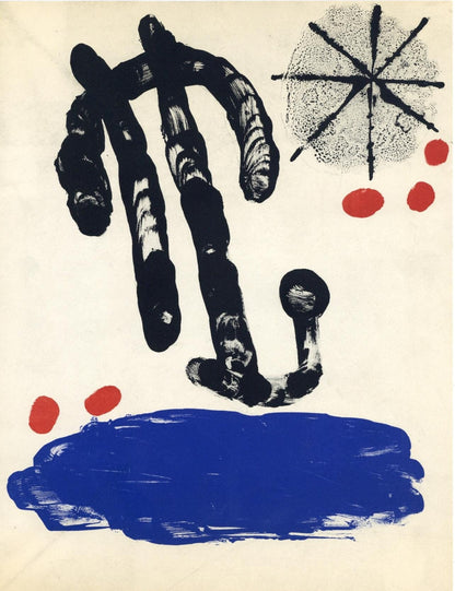 Joan Mir, Composition (Mourlot 206), Mir, Recent Paintings, Lithograph