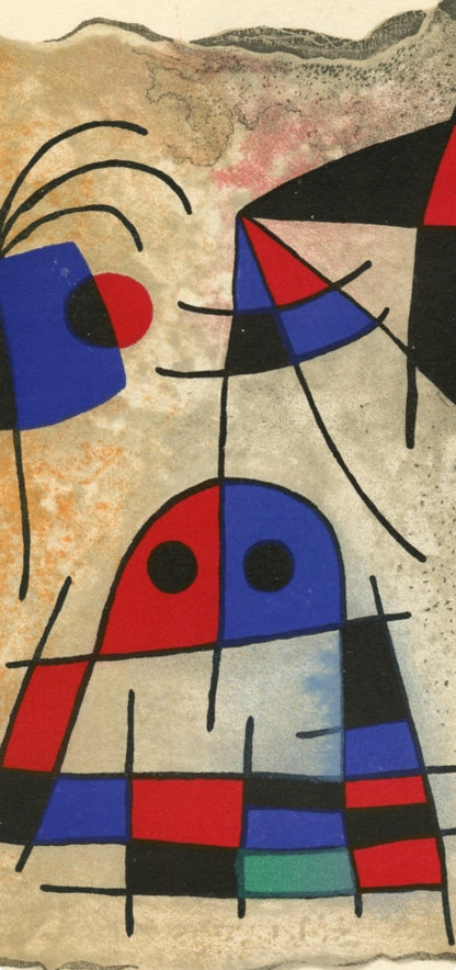 Joan Mir, Composition (Mourlot 206), Mir, Recent Paintings, Lithograph