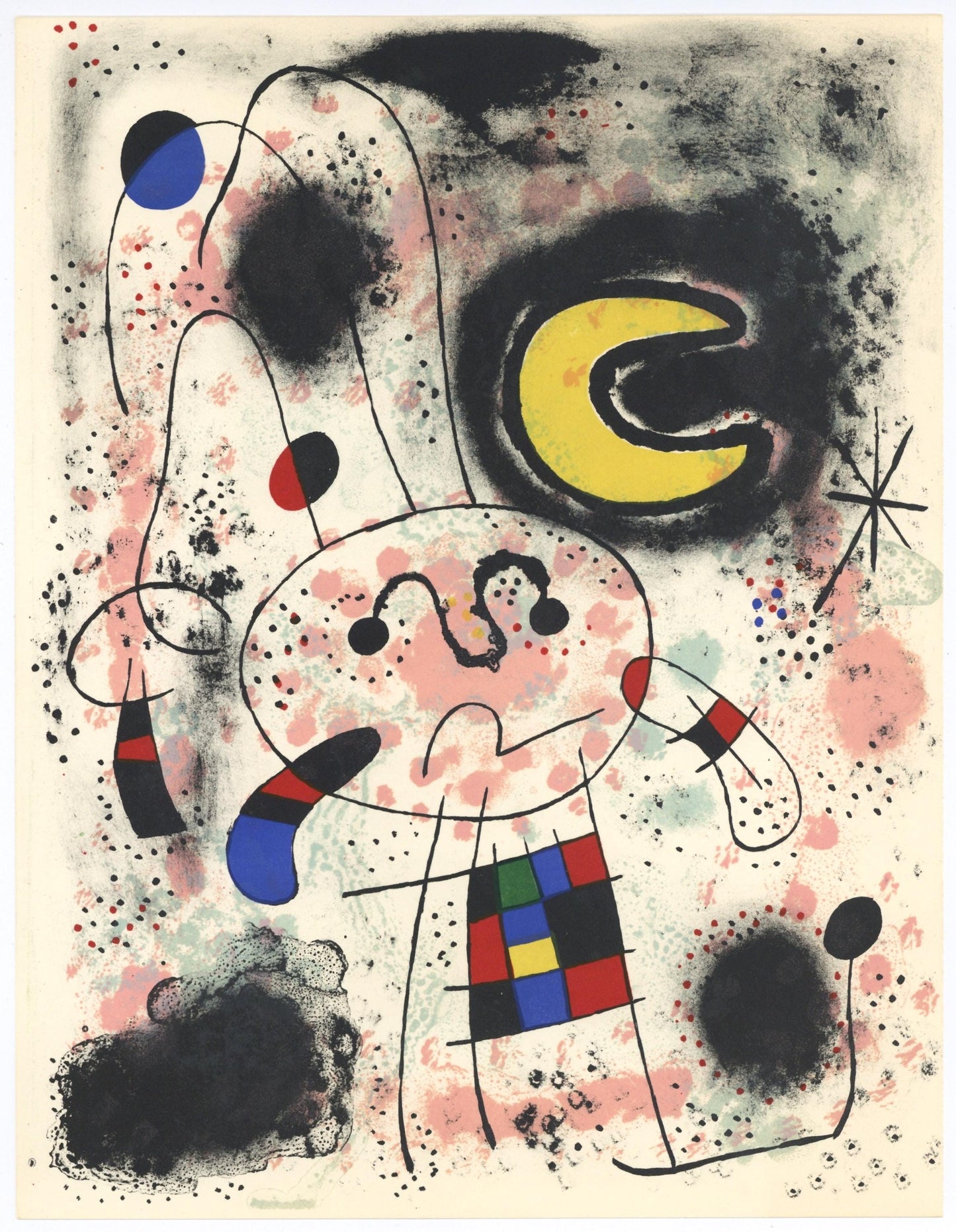 Joan Mir, Composition (Mourlot 206), Mir, Recent Paintings, Lithograph