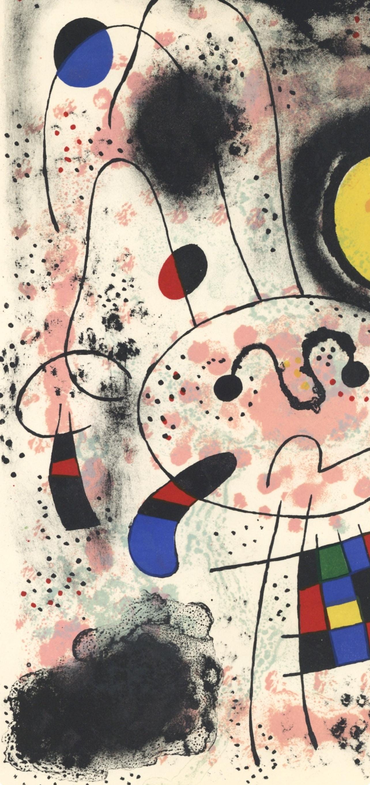 Joan Mir, Composition (Mourlot 206), Mir, Recent Paintings, Lithograph