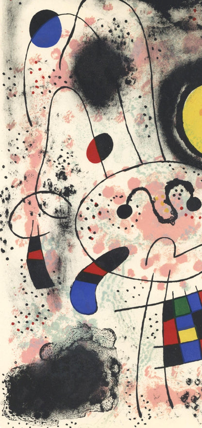 Joan Mir, Composition (Mourlot 206), Mir, Recent Paintings, Lithograph