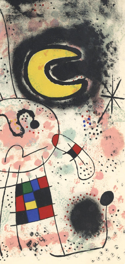 Joan Mir, Composition (Mourlot 206), Mir, Recent Paintings, Lithograph