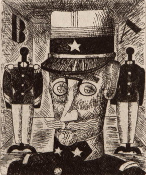 Marcel Gromaire, Composition, Vers Un Monde Volage, Etching