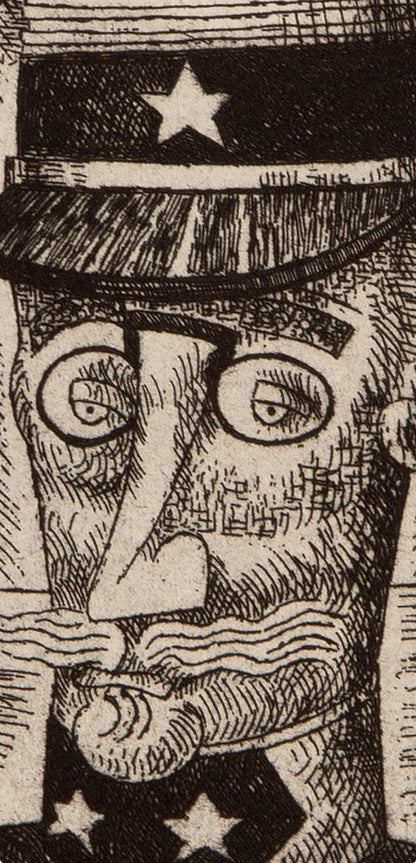 Marcel Gromaire, Composition, Vers Un Monde Volage, Etching